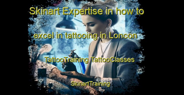 Skinart Expertise in how to excel in tattooing in Loncon | #TattooTraining #TattooClasses #SkinartTraining-Italy