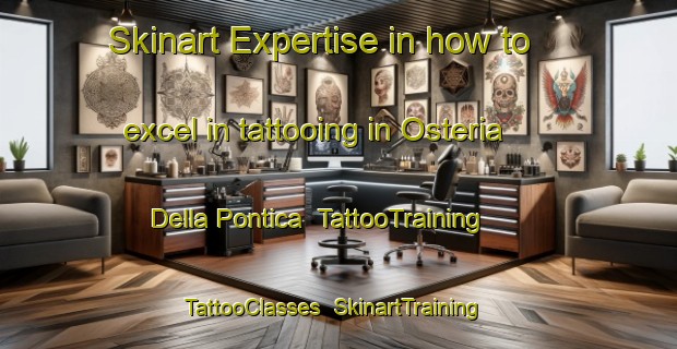 Skinart Expertise in how to excel in tattooing in Osteria Della Pontica | TattooTraining | TattooClasses | SkinartTraining-Italy