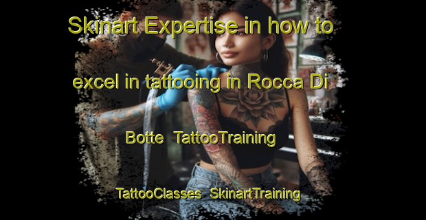 Skinart Expertise in how to excel in tattooing in Rocca Di Botte | TattooTraining | TattooClasses | SkinartTraining-Italy