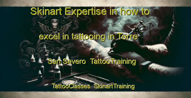 Skinart Expertise in how to excel in tattooing in Torre San Severo | TattooTraining | TattooClasses | SkinartTraining-Italy