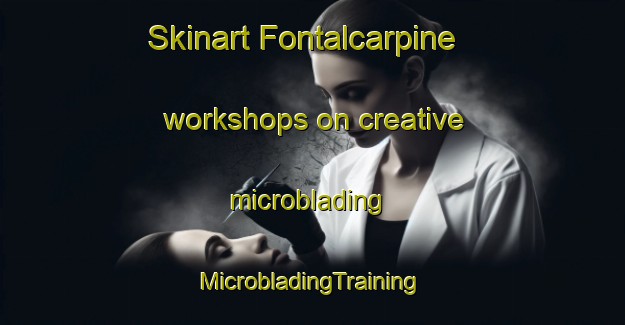 Skinart Fontalcarpine workshops on creative microblading | #MicrobladingTraining #MicrobladingClasses #SkinartTraining-Italy