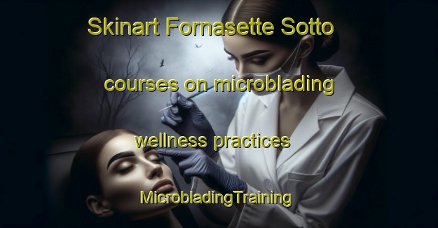 Skinart Fornasette Sotto courses on microblading wellness practices | #MicrobladingTraining #MicrobladingClasses #SkinartTraining-Italy