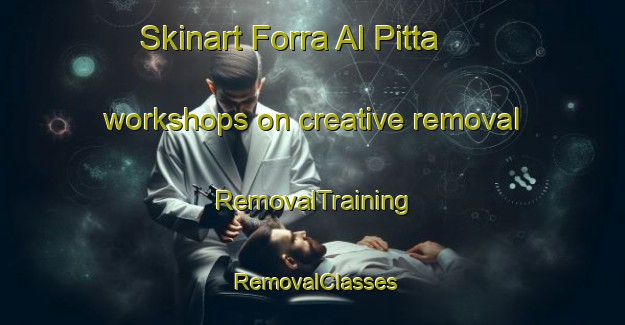 Skinart Forra Al Pitta workshops on creative removal | RemovalTraining | RemovalClasses | SkinartTraining-Italy