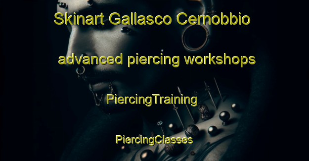 Skinart Gallasco Cernobbio advanced piercing workshops | #PiercingTraining #PiercingClasses #SkinartTraining-Italy