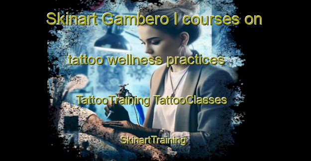 Skinart Gambero I courses on tattoo wellness practices | #TattooTraining #TattooClasses #SkinartTraining-Italy