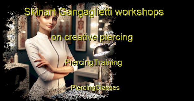 Skinart Gangaglietti workshops on creative piercing | PiercingTraining | PiercingClasses | SkinartTraining-Italy