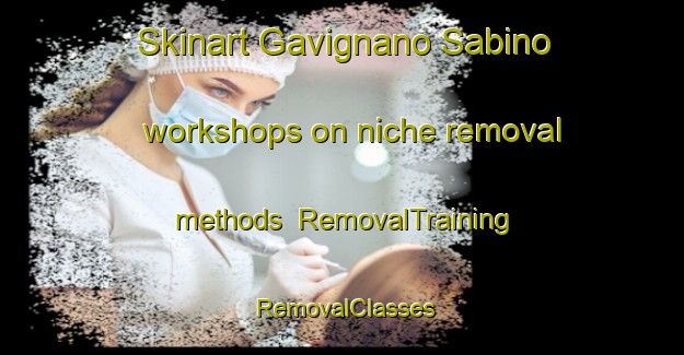 Skinart Gavignano Sabino workshops on niche removal methods | RemovalTraining | RemovalClasses | SkinartTraining-Italy