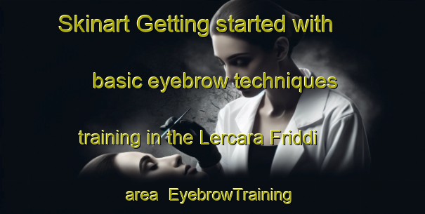 Skinart Getting started with basic eyebrow techniques training in the Lercara Friddi area | EyebrowTraining | EyebrowClasses | SkinartTraining-Italy