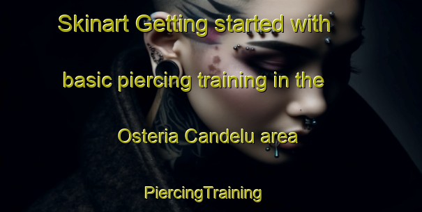 Skinart Getting started with basic piercing training in the Osteria Candelu area | PiercingTraining | PiercingClasses | SkinartTraining-Italy