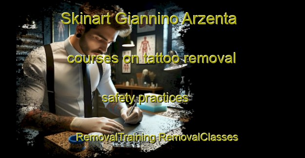 Skinart Giannino Arzenta courses on tattoo removal safety practices | #RemovalTraining #RemovalClasses #SkinartTraining-Italy