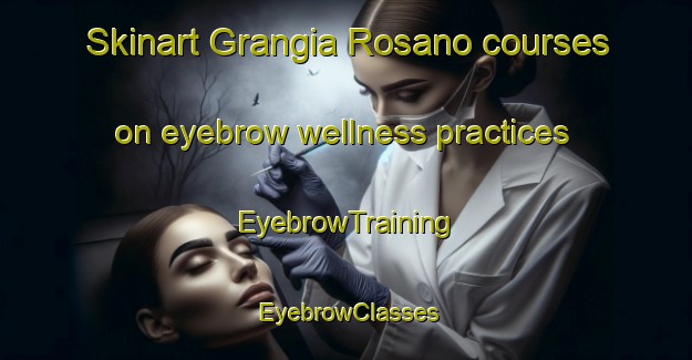 Skinart Grangia Rosano courses on eyebrow wellness practices | EyebrowTraining | EyebrowClasses | SkinartTraining-Italy