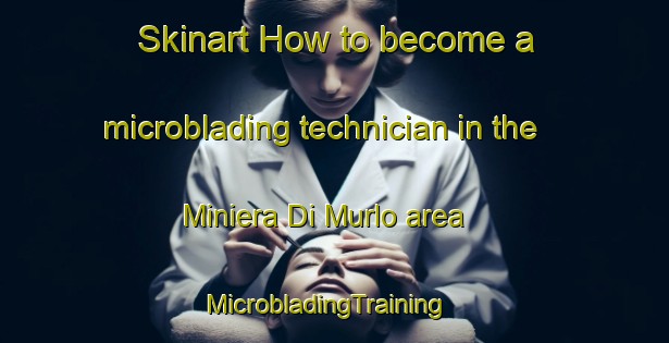 Skinart How to become a microblading technician in the Miniera Di Murlo area | MicrobladingTraining | MicrobladingClasses | SkinartTraining-Italy