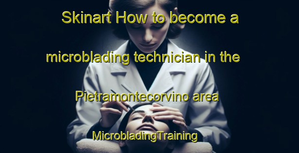 Skinart How to become a microblading technician in the Pietramontecorvino area | MicrobladingTraining | MicrobladingClasses | SkinartTraining-Italy