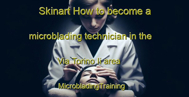Skinart How to become a microblading technician in the Via Torino Ii area | MicrobladingTraining | MicrobladingClasses | SkinartTraining-Italy