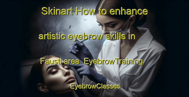 Skinart How to enhance artistic eyebrow skills in Fausti area | EyebrowTraining | EyebrowClasses | SkinartTraining-Italy
