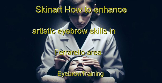 Skinart How to enhance artistic eyebrow skills in Ferrarello area | EyebrowTraining | EyebrowClasses | SkinartTraining-Italy