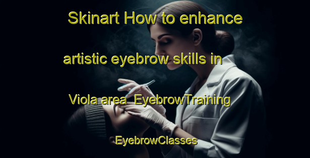 Skinart How to enhance artistic eyebrow skills in Viola area | EyebrowTraining | EyebrowClasses | SkinartTraining-Italy