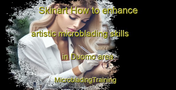 Skinart How to enhance artistic microblading skills in Duomo area | MicrobladingTraining | MicrobladingClasses | SkinartTraining-Italy