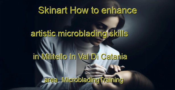 Skinart How to enhance artistic microblading skills in Militello In Val Di Catania area | MicrobladingTraining | MicrobladingClasses | SkinartTraining-Italy