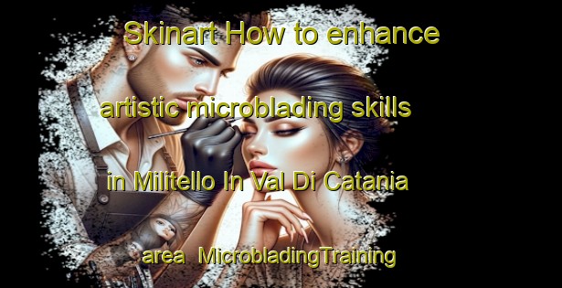 Skinart How to enhance artistic microblading skills in Militello In Val Di Catania area | MicrobladingTraining | MicrobladingClasses | SkinartTraining-Italy