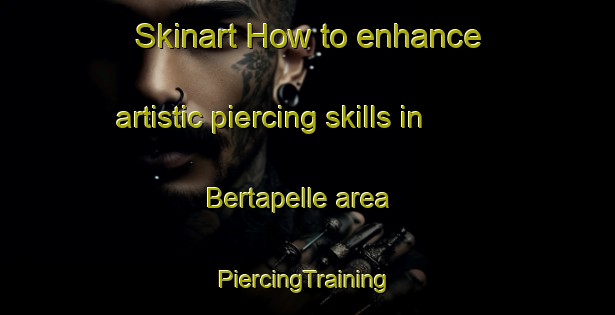 Skinart How to enhance artistic piercing skills in Bertapelle area | #PiercingTraining #PiercingClasses #SkinartTraining-Italy