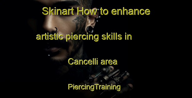 Skinart How to enhance artistic piercing skills in Cancelli area | #PiercingTraining #PiercingClasses #SkinartTraining-Italy