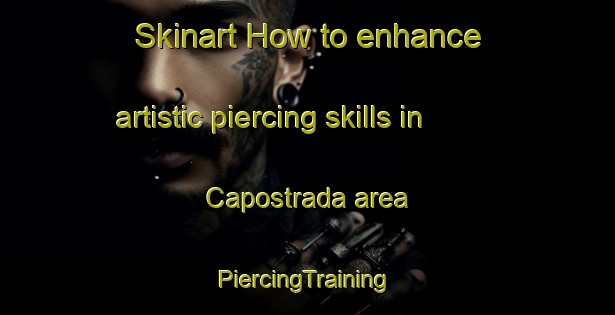 Skinart How to enhance artistic piercing skills in Capostrada area | #PiercingTraining #PiercingClasses #SkinartTraining-Italy