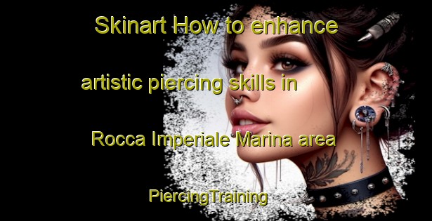 Skinart How to enhance artistic piercing skills in Rocca Imperiale Marina area | PiercingTraining | PiercingClasses | SkinartTraining-Italy