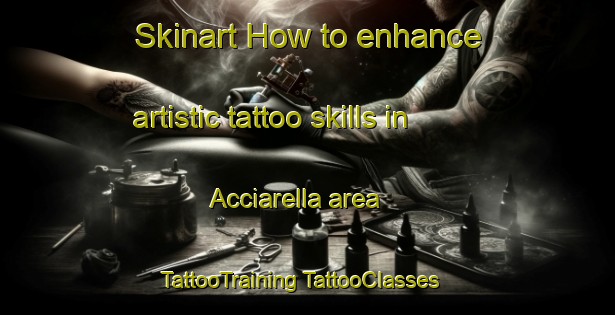 Skinart How to enhance artistic tattoo skills in Acciarella area | #TattooTraining #TattooClasses #SkinartTraining-Italy