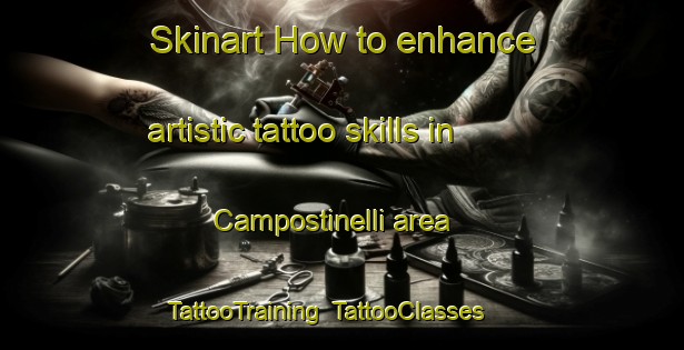 Skinart How to enhance artistic tattoo skills in Campostinelli area | TattooTraining | TattooClasses | SkinartTraining-Italy