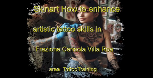 Skinart How to enhance artistic tattoo skills in Frazione Cerisola Villa Roa area | TattooTraining | TattooClasses | SkinartTraining-Italy