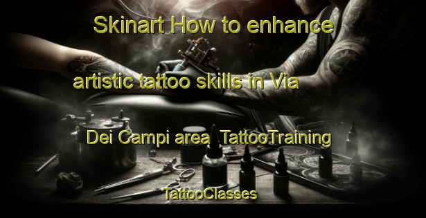 Skinart How to enhance artistic tattoo skills in Via Dei Campi area | TattooTraining | TattooClasses | SkinartTraining-Italy