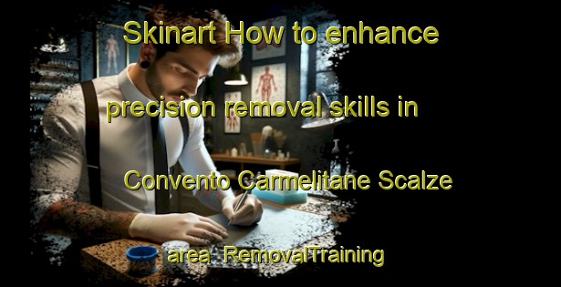 Skinart How to enhance precision removal skills in Convento Carmelitane Scalze area | RemovalTraining | RemovalClasses | SkinartTraining-Italy