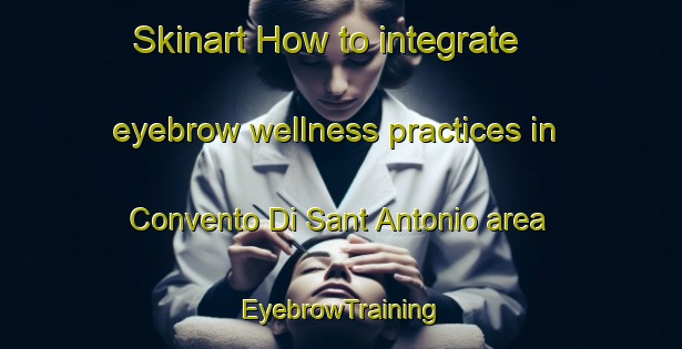 Skinart How to integrate eyebrow wellness practices in Convento Di Sant Antonio area | EyebrowTraining | EyebrowClasses | SkinartTraining-Italy