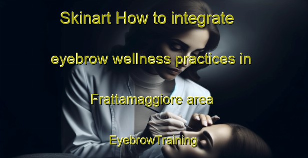 Skinart How to integrate eyebrow wellness practices in Frattamaggiore area | EyebrowTraining | EyebrowClasses | SkinartTraining-Italy