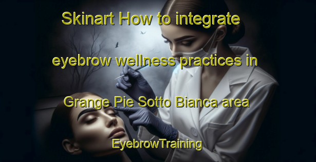 Skinart How to integrate eyebrow wellness practices in Grange Pie Sotto Bianca area | EyebrowTraining | EyebrowClasses | SkinartTraining-Italy