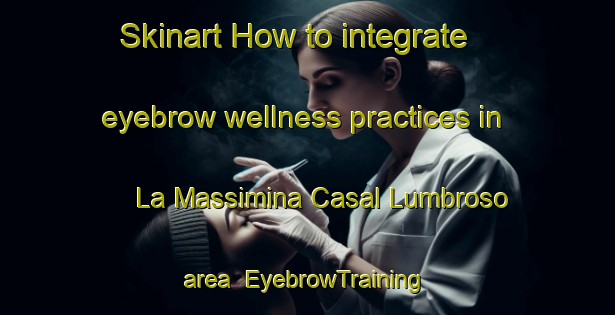 Skinart How to integrate eyebrow wellness practices in La Massimina Casal Lumbroso area | EyebrowTraining | EyebrowClasses | SkinartTraining-Italy
