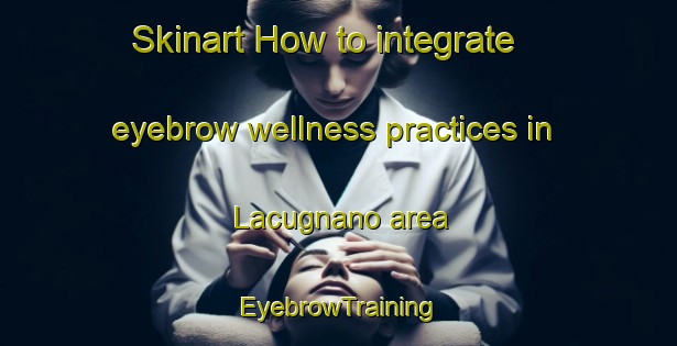 Skinart How to integrate eyebrow wellness practices in Lacugnano area | EyebrowTraining | EyebrowClasses | SkinartTraining-Italy