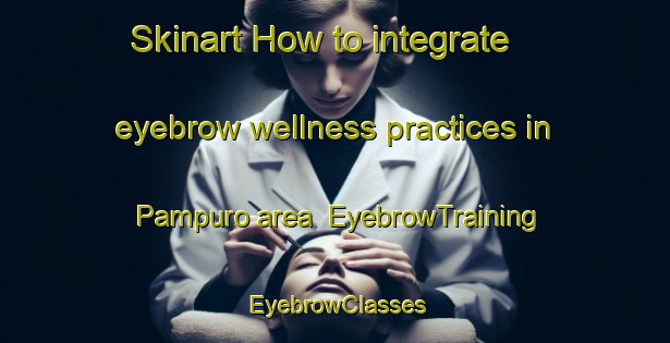 Skinart How to integrate eyebrow wellness practices in Pampuro area | EyebrowTraining | EyebrowClasses | SkinartTraining-Italy