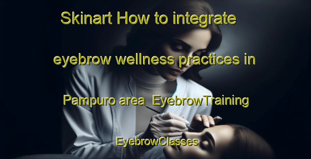 Skinart How to integrate eyebrow wellness practices in Pampuro area | EyebrowTraining | EyebrowClasses | SkinartTraining-Italy