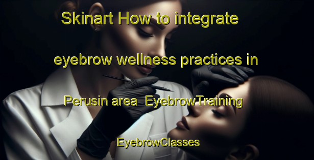 Skinart How to integrate eyebrow wellness practices in Perusin area | EyebrowTraining | EyebrowClasses | SkinartTraining-Italy