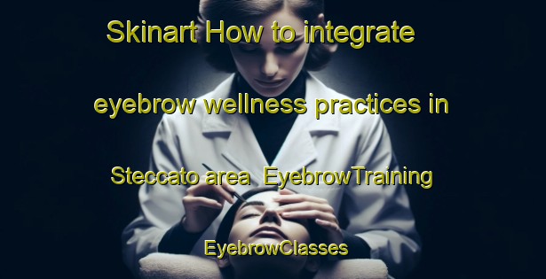 Skinart How to integrate eyebrow wellness practices in Steccato area | EyebrowTraining | EyebrowClasses | SkinartTraining-Italy