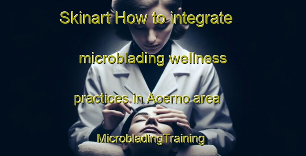 Skinart How to integrate microblading wellness practices in Acerno area | #MicrobladingTraining #MicrobladingClasses #SkinartTraining-Italy