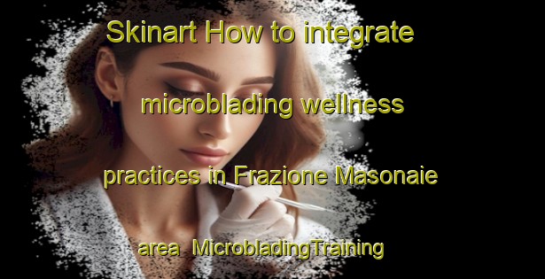 Skinart How to integrate microblading wellness practices in Frazione Masonaie area | MicrobladingTraining | MicrobladingClasses | SkinartTraining-Italy