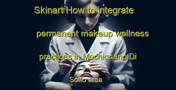 Skinart How to integrate permanent makeup wellness practices in Mochignano Di Sotto area | PermanentmakeupTraining | PermanentmakeupClasses | SkinartTraining-Italy
