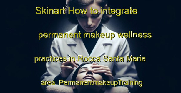 Skinart How to integrate permanent makeup wellness practices in Rocca Santa Maria area | PermanentmakeupTraining | PermanentmakeupClasses | SkinartTraining-Italy