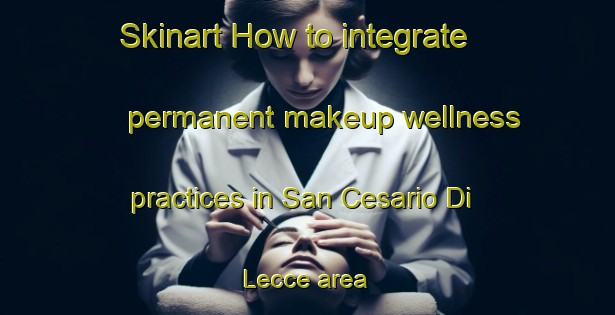 Skinart How to integrate permanent makeup wellness practices in San Cesario Di Lecce area | PermanentmakeupTraining | PermanentmakeupClasses | SkinartTraining-Italy