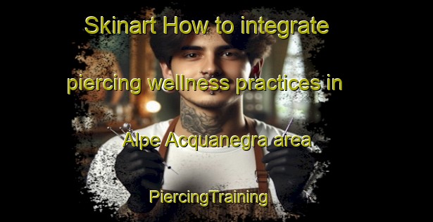 Skinart How to integrate piercing wellness practices in Alpe Acquanegra area | PiercingTraining | PiercingClasses | SkinartTraining-Italy