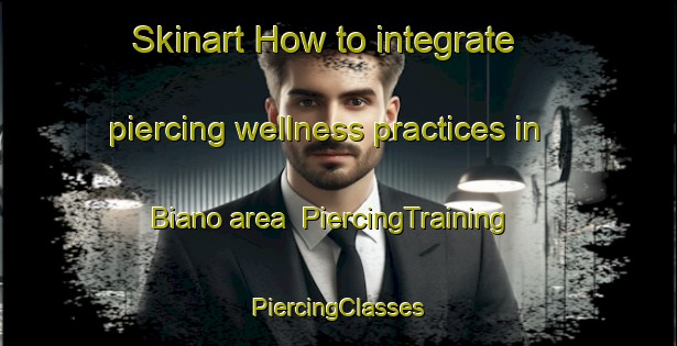 Skinart How to integrate piercing wellness practices in Biano area | #PiercingTraining #PiercingClasses #SkinartTraining-Italy