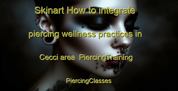 Skinart How to integrate piercing wellness practices in Cecci area | #PiercingTraining #PiercingClasses #SkinartTraining-Italy